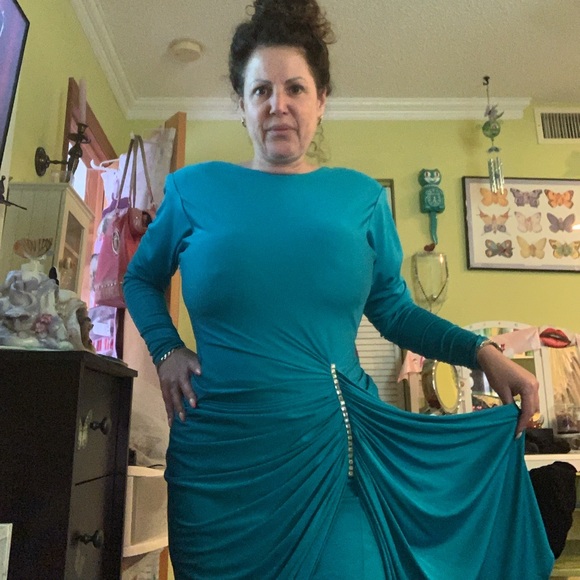 Lillie rubin vintage dress size 6 - Picture 5 of 11